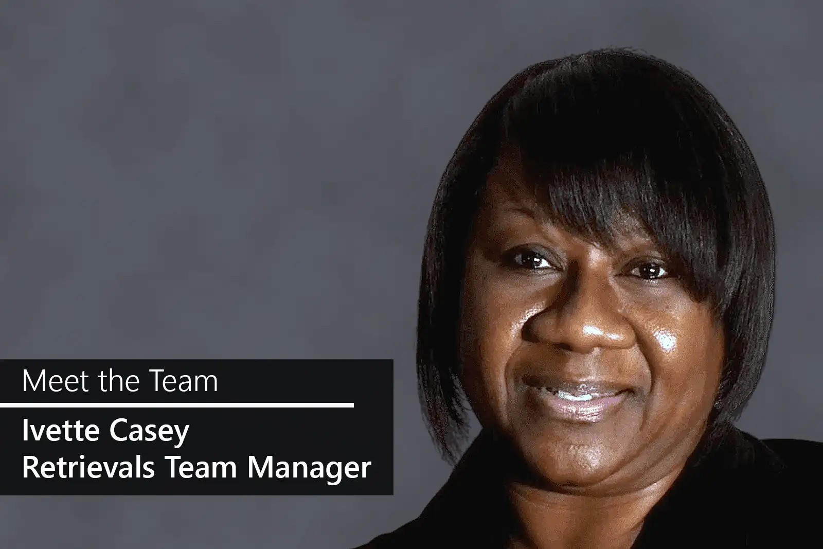 Meet the Team - Ivette Casey